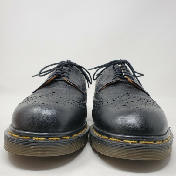 Dr. Martens Mens 3989/42 Oxford Wingtip Shoes - Picture 3 of 12